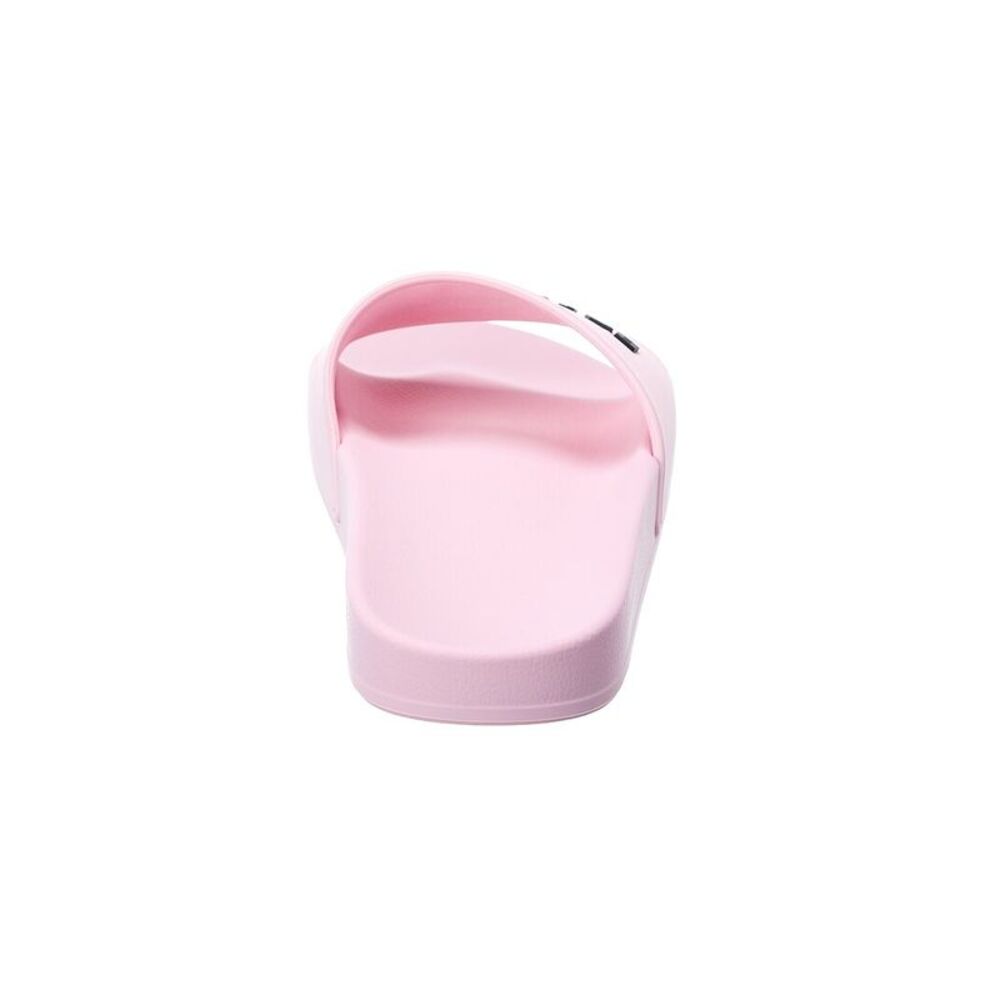 Balenciaga Logo Pool Rubber Slide, Pink - Picture 3 of 5
